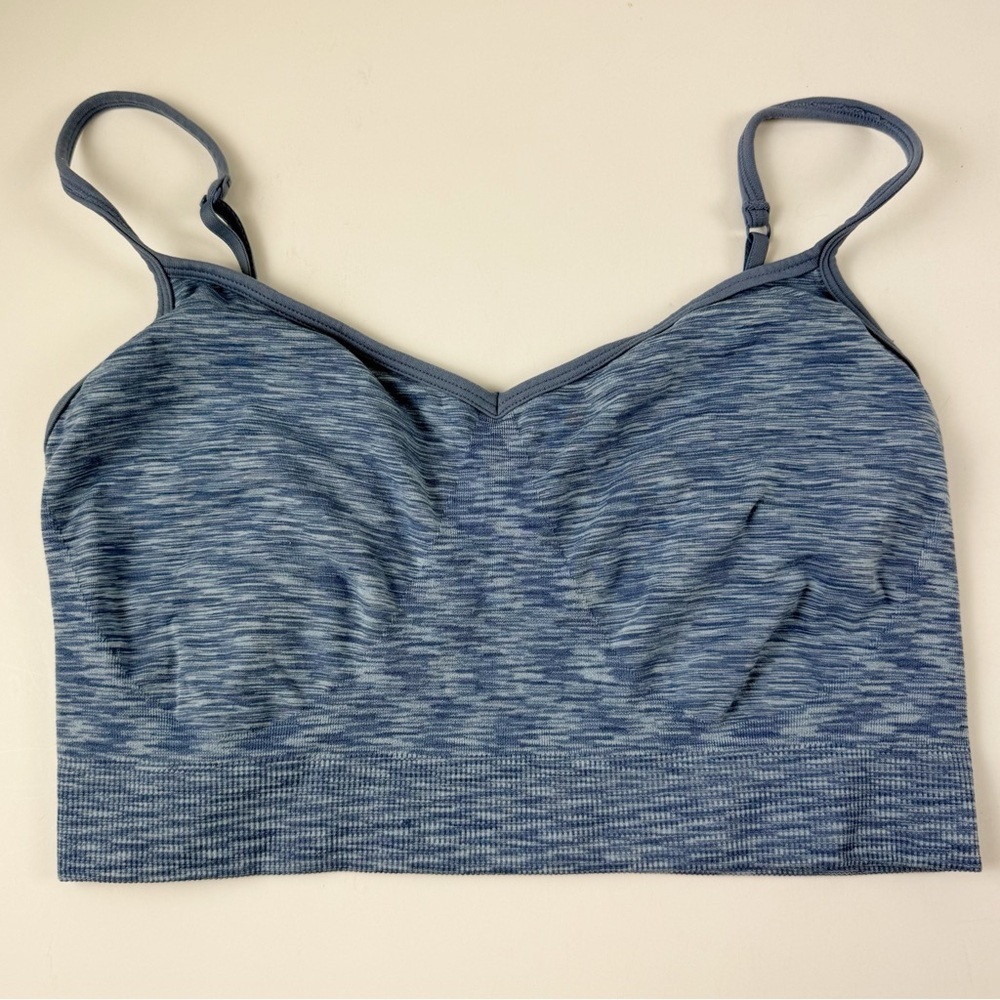 Old Navy Active Sports Bra Womens XXL Blue Convertible Straps Racerback Go Dry